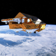 The ESA’s Cryo-Sat satellite, hovering over our rapidly disappearing ice sheets. Image: ESA